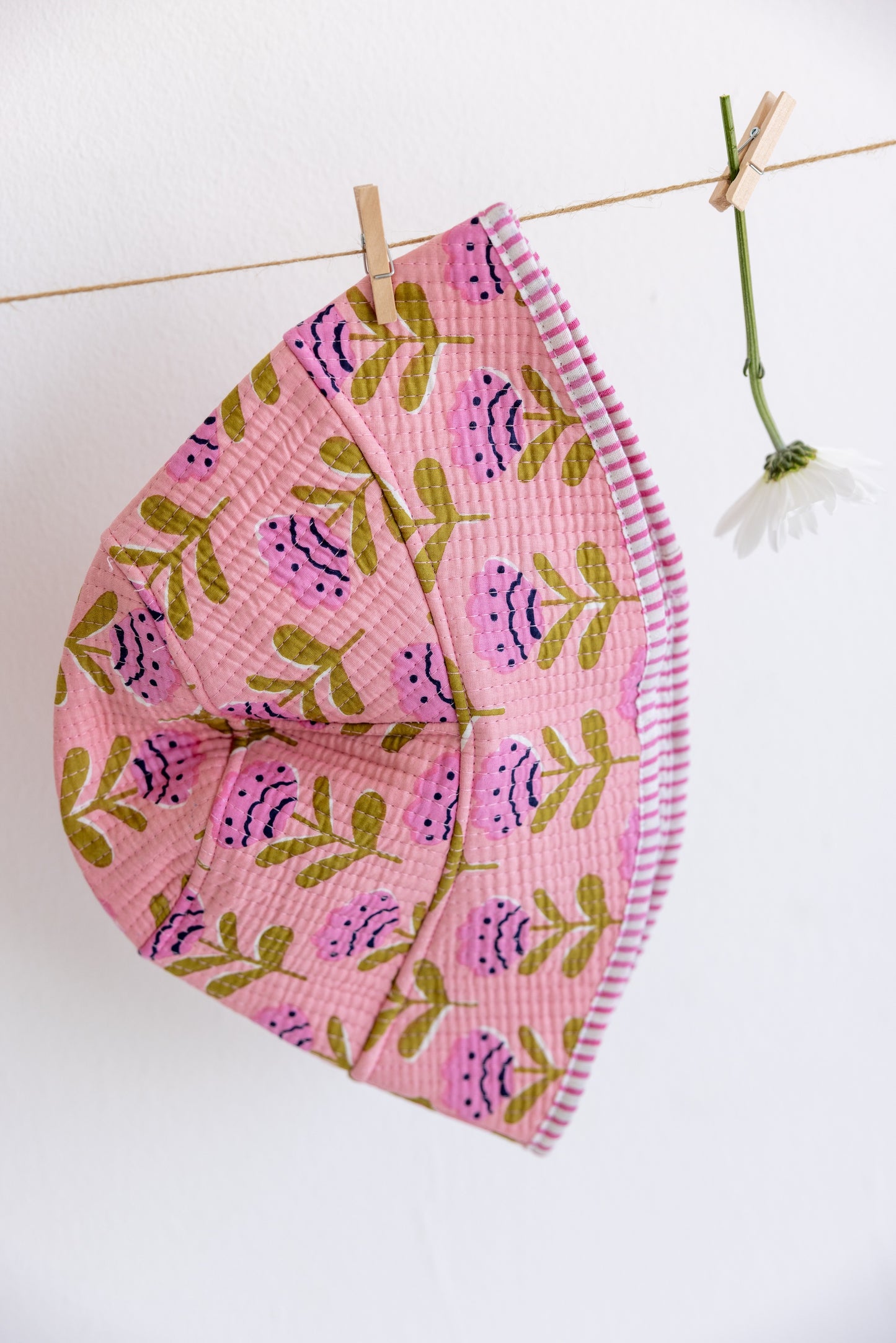 Quilted Bucket Hat