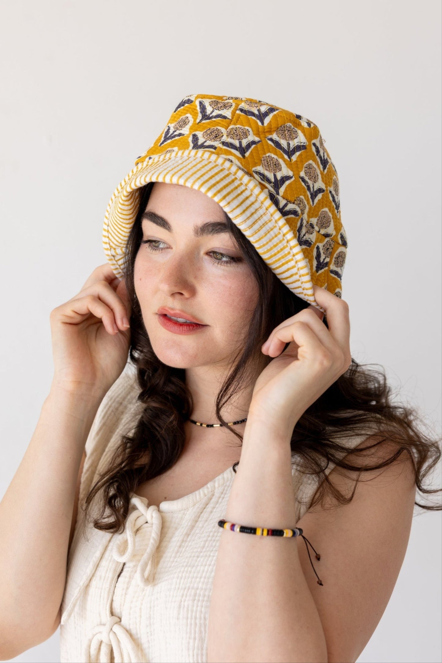 Quilted Bucket Hat
