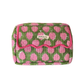Scalloped Block Print Toiletry Bag