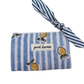 Small Zip Pouch with Bow