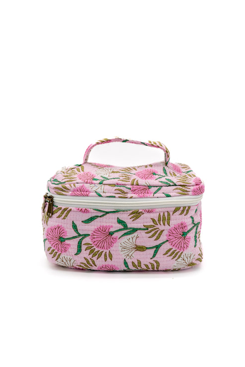 Soft Quilted Makeup Bag Mini