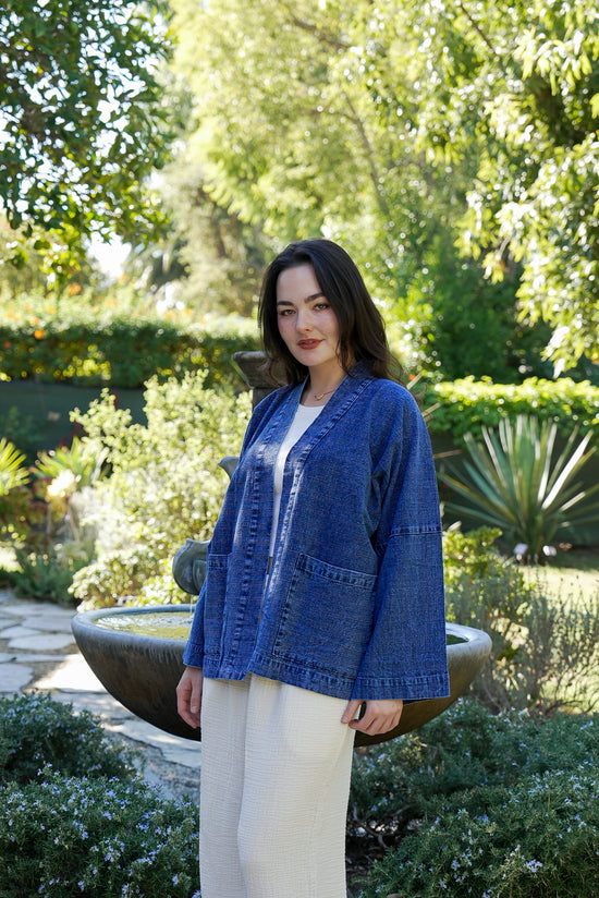Indigo Denim Kimono