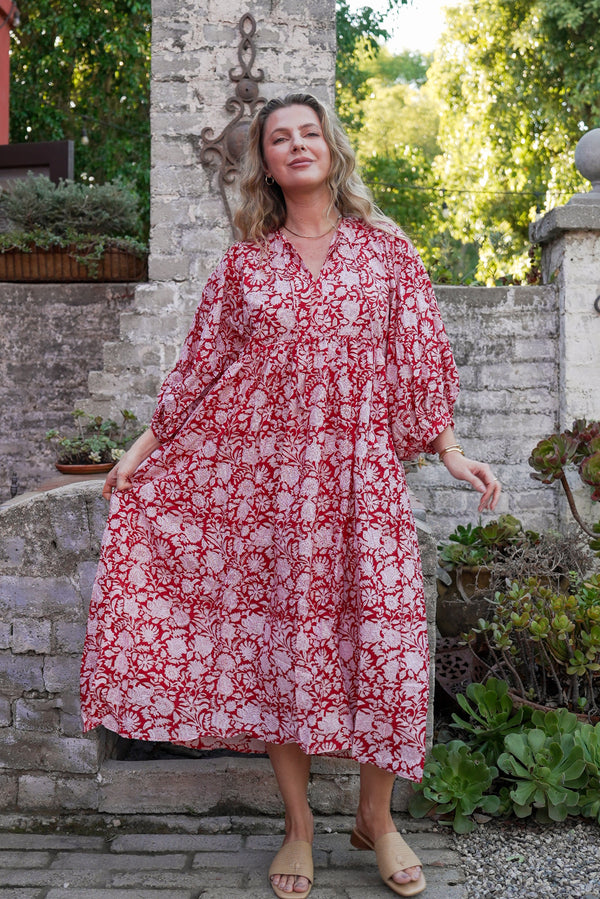 Sweetheart Midi Dress