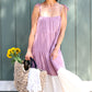 The Pamela tiered dress in cotton gauze