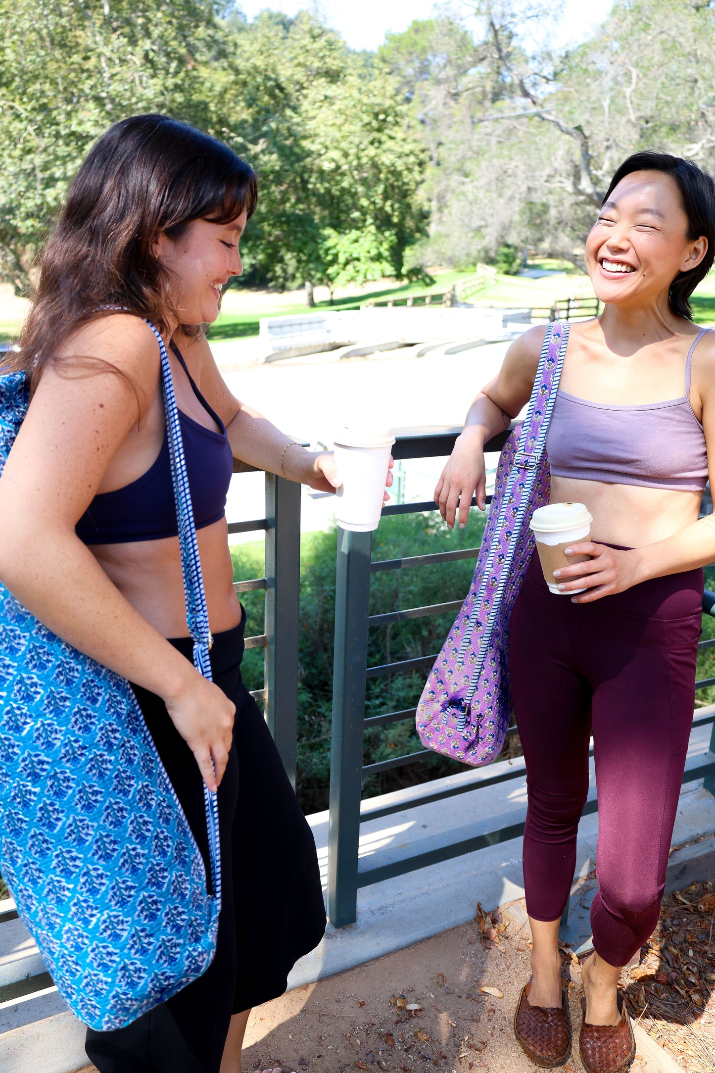 Quilted Yoga Bag