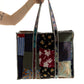 Patchwork Quilted Tote Bag 17x18"