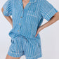 Short-Sleeved Pajama Sets with Shorts