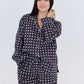 Block Printed Long Sleeve Pajama Set