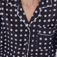 Block Printed Long Sleeve Pajama Set