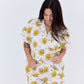 Short-Sleeved Pajama Sets with Shorts