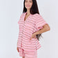 Short-Sleeved Pajama Sets with Shorts