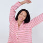 Block Printed Long Sleeve Pajama Set