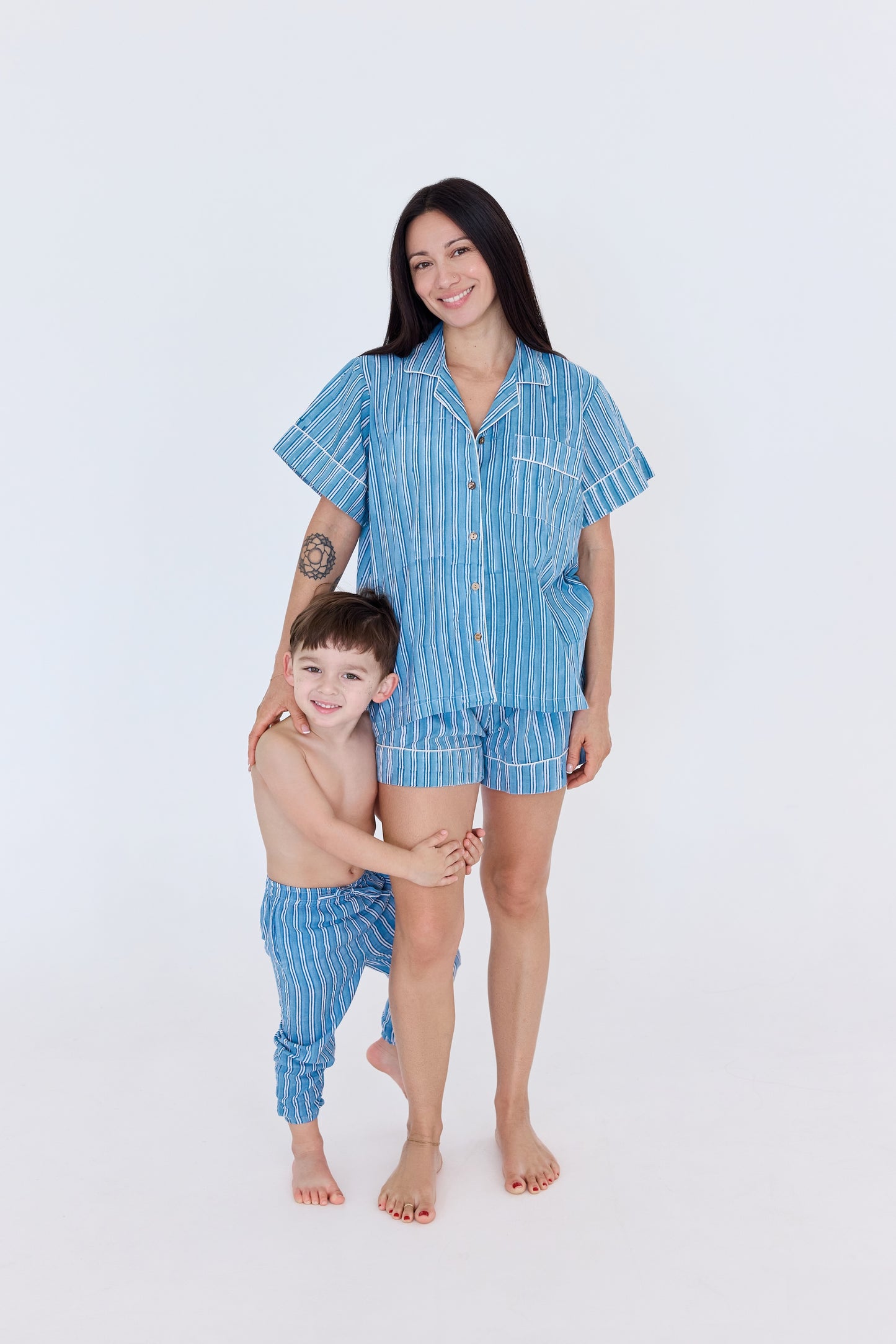Block Printed Toddler Pant