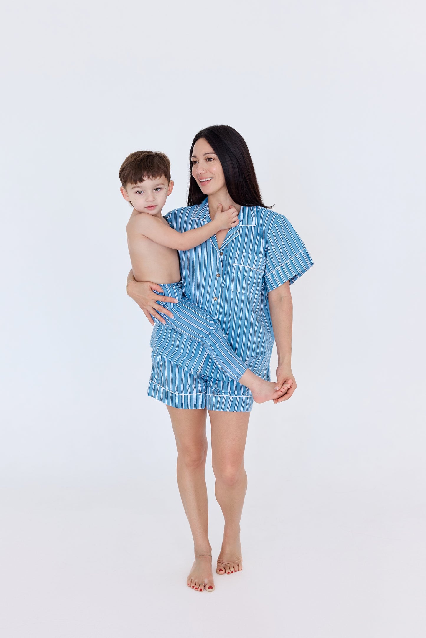 Block Printed Toddler Pant
