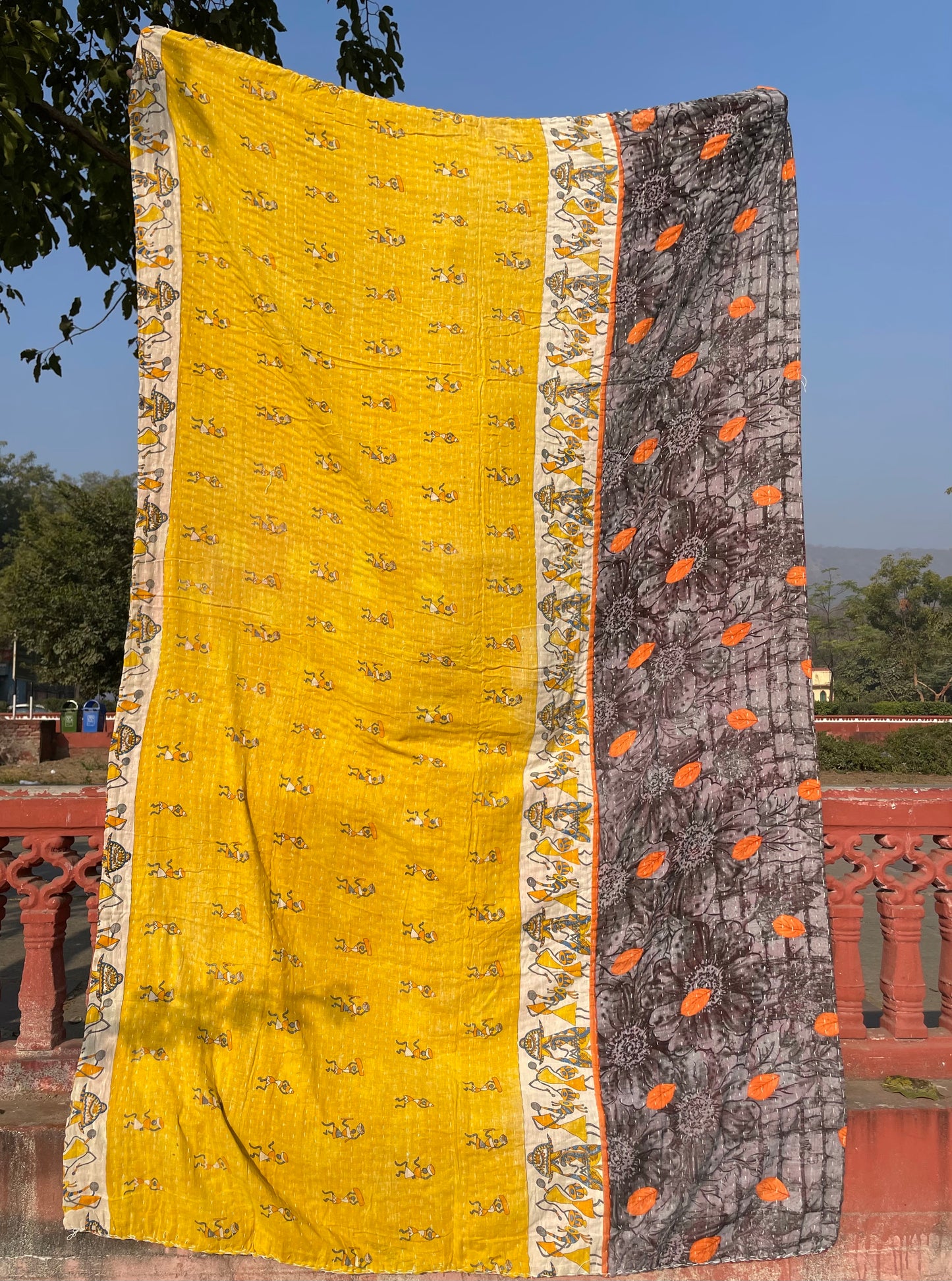 Vintage Kantha Bathrobe