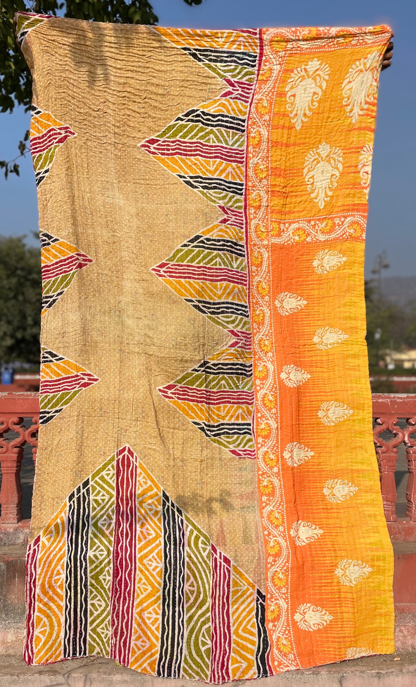 Vintage Kantha Bathrobe