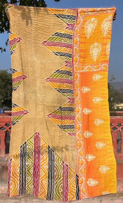 Vintage Kantha Bathrobe