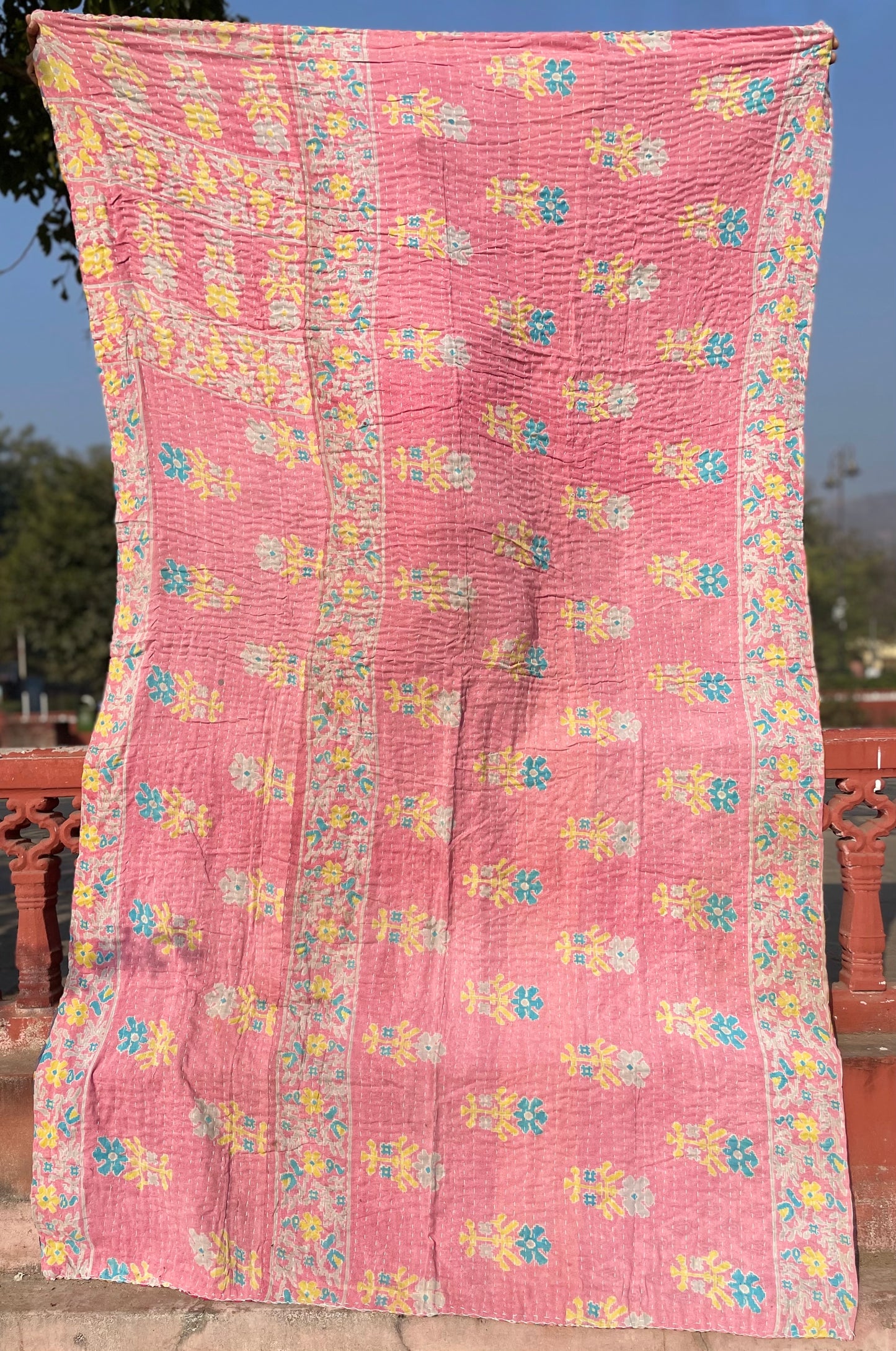 Vintage Kantha Bathrobe