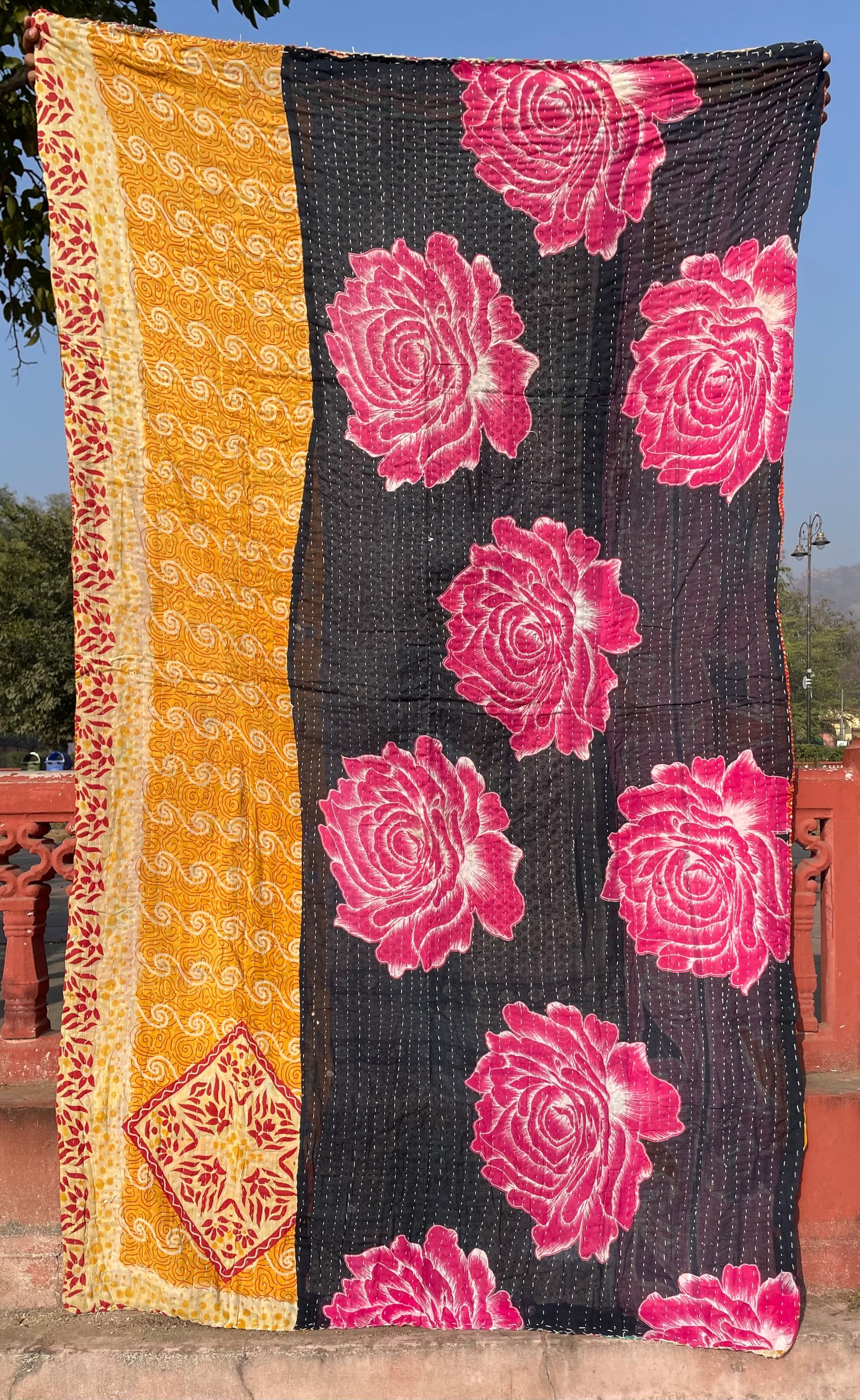 Vintage Kantha Bathrobe