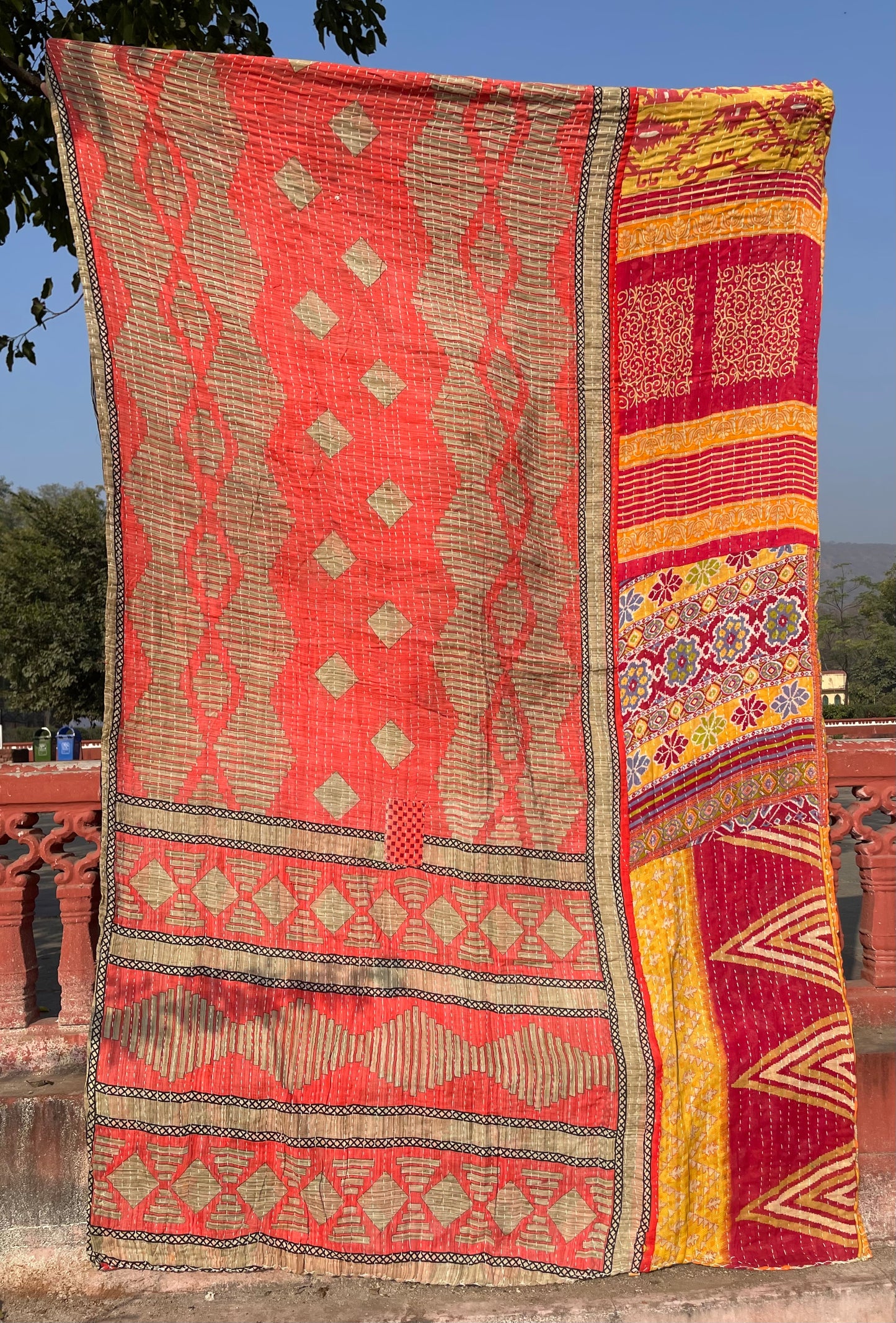 Vintage Kantha Bathrobe