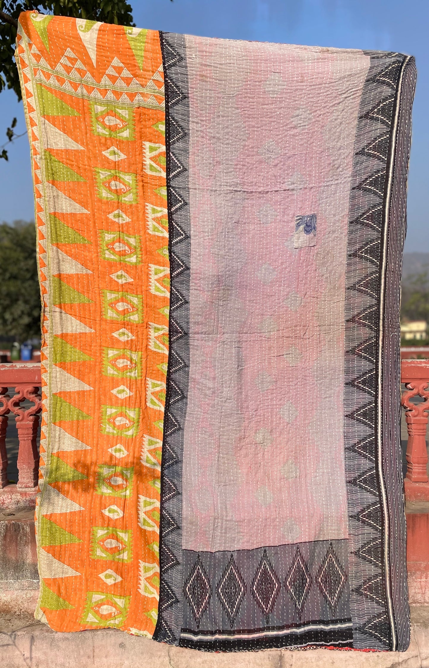 Vintage Kantha Bathrobe