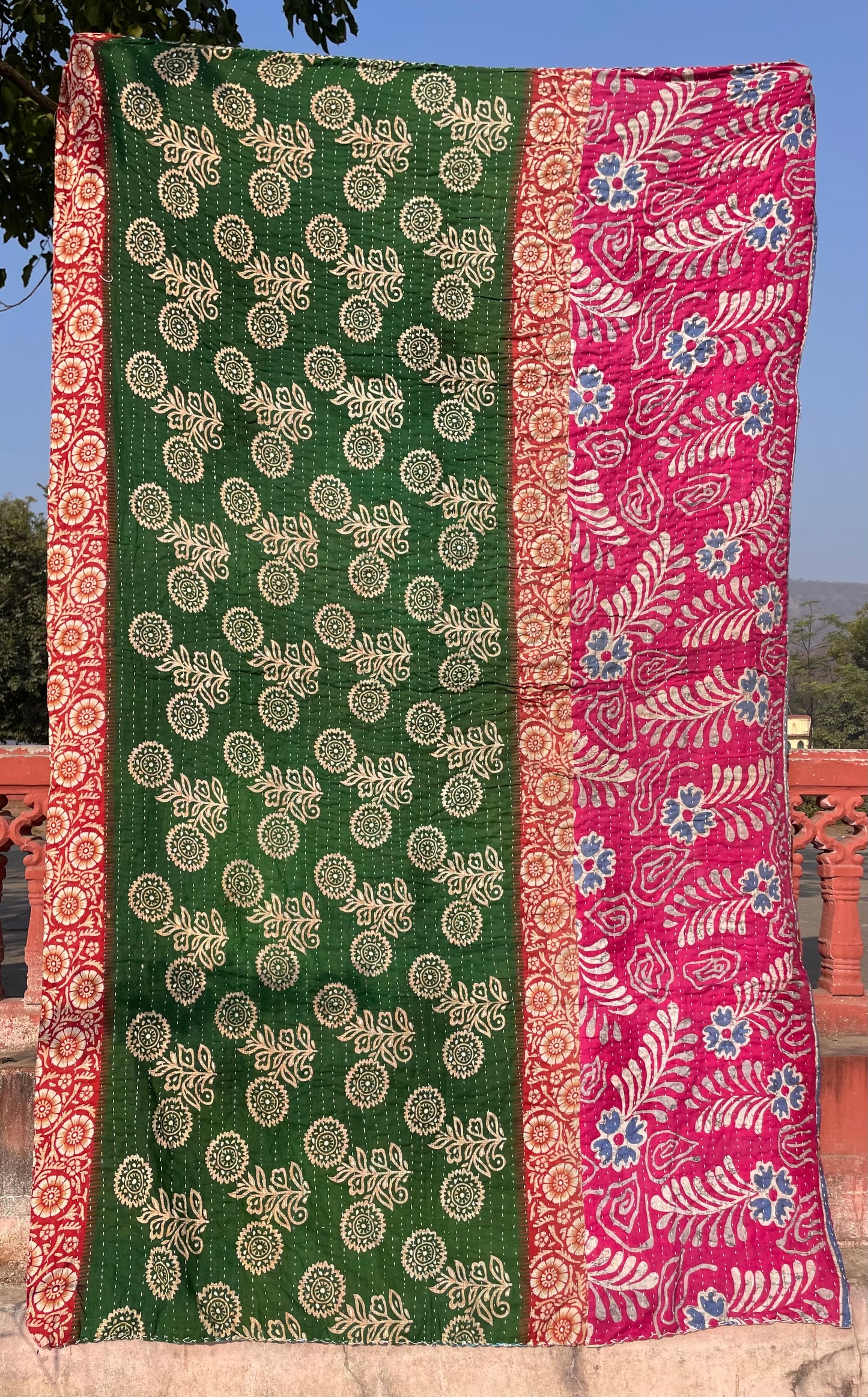 Vintage Kantha Bathrobe