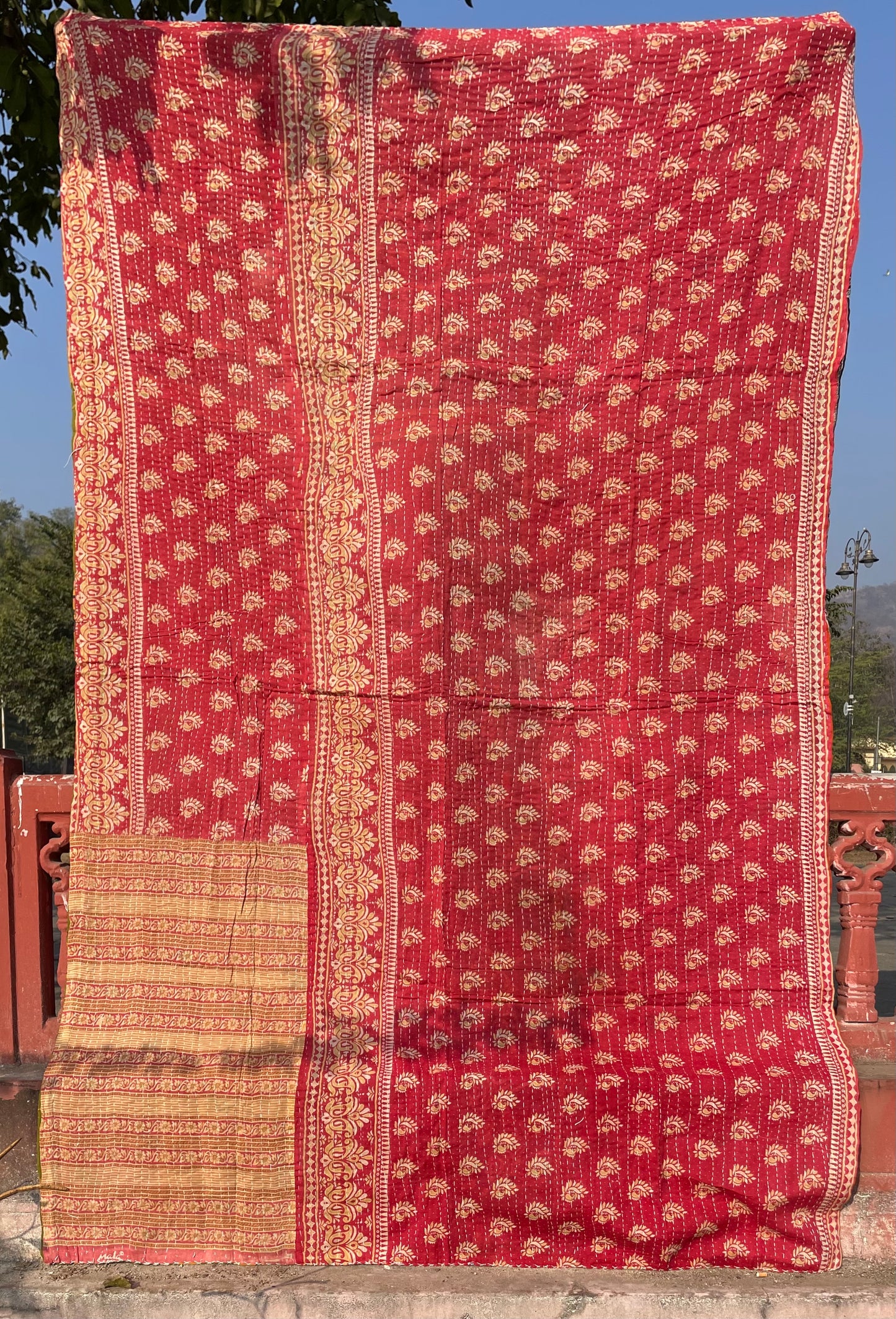 Vintage Kantha Bathrobe
