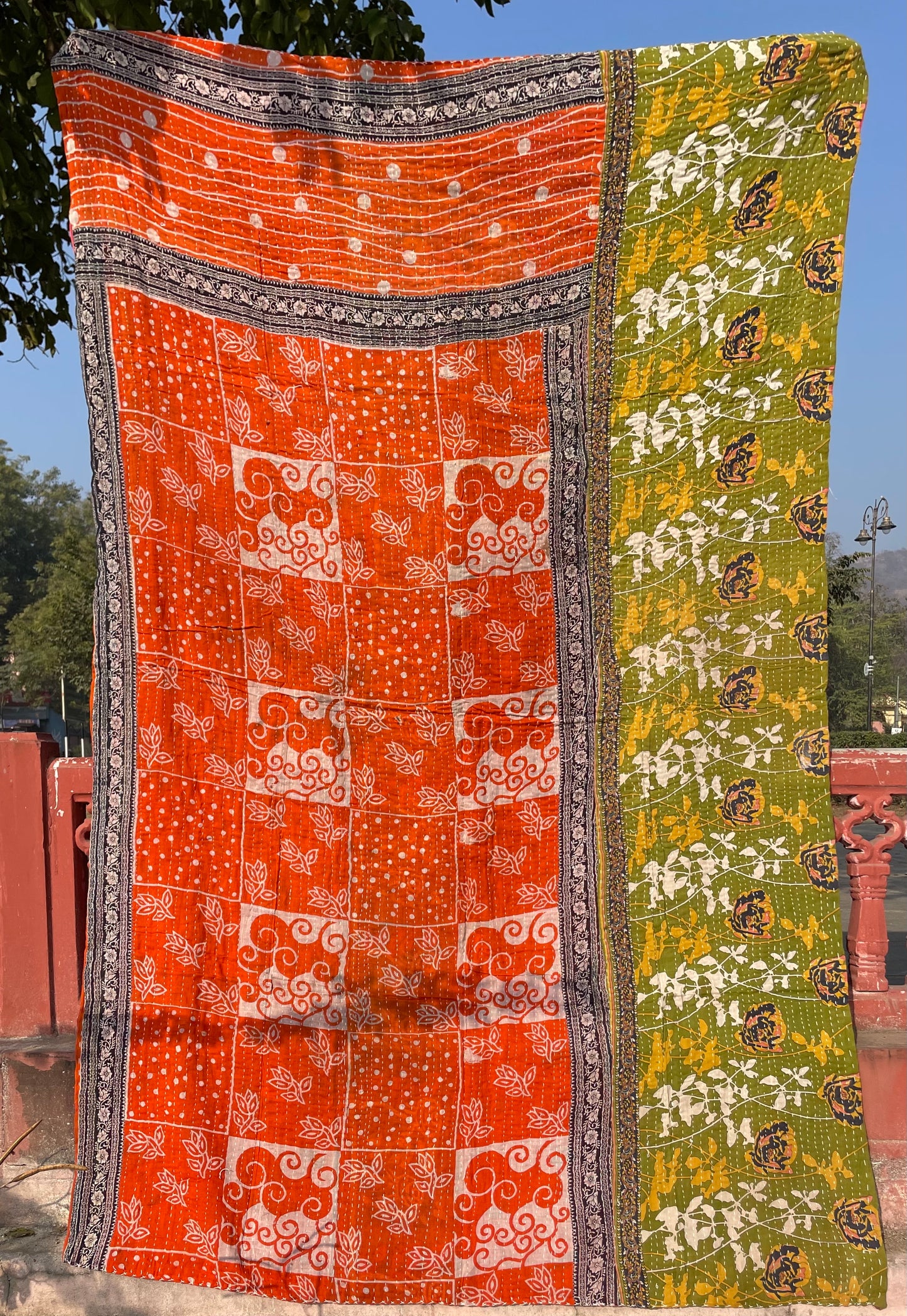 Vintage Kantha Bathrobe