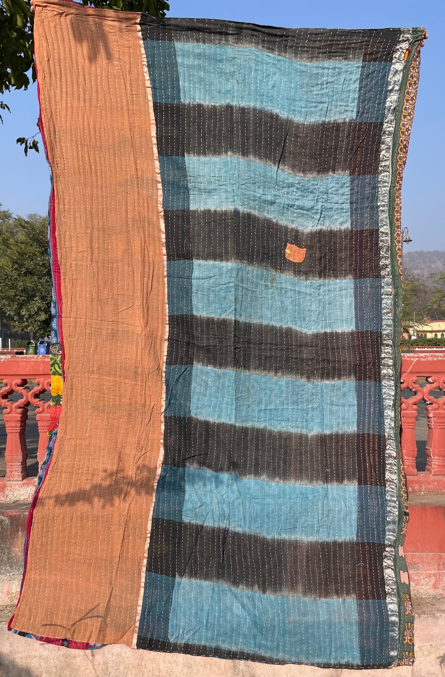 Vintage Kantha Bathrobe