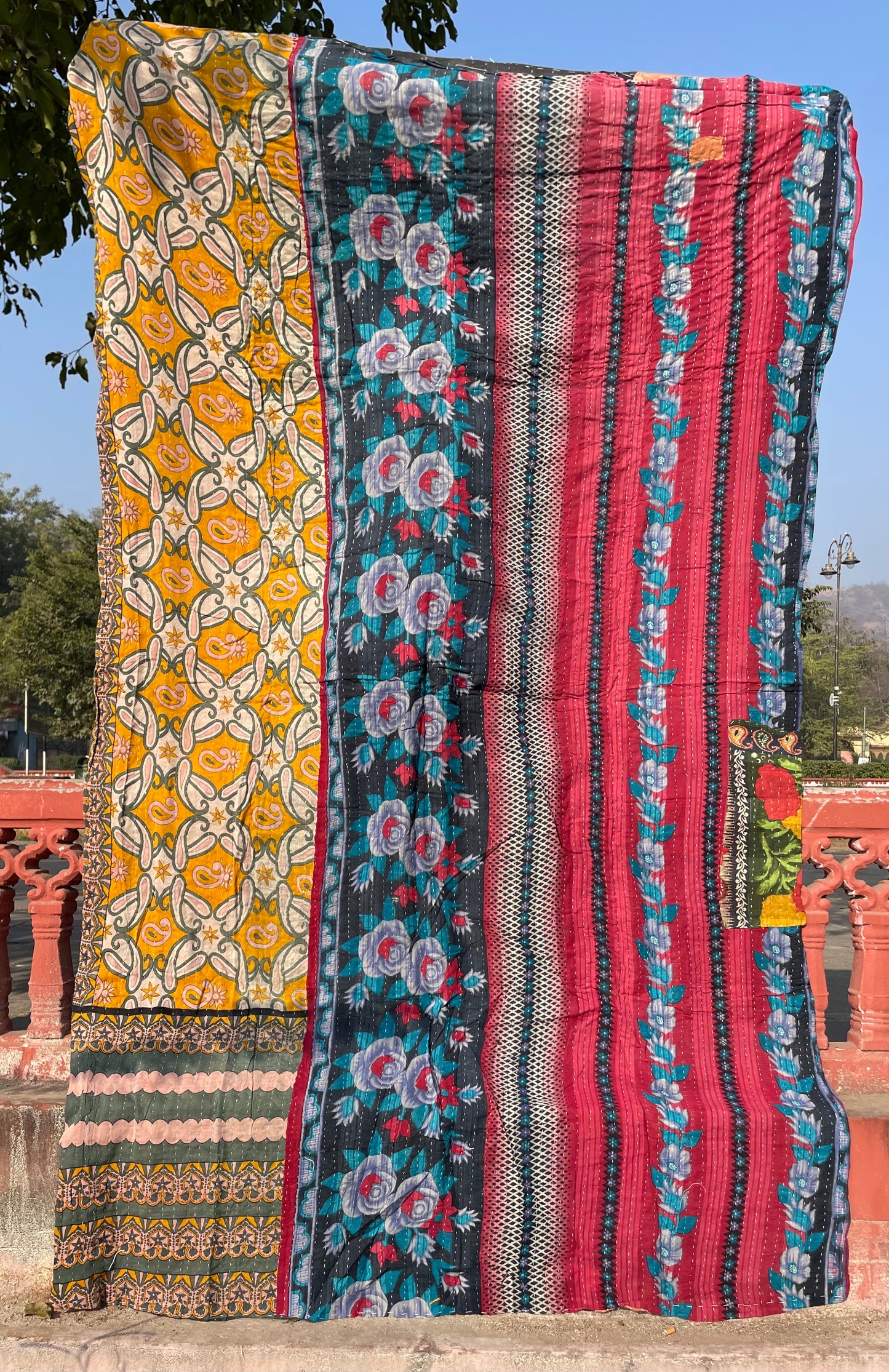 Vintage Kantha Bathrobe