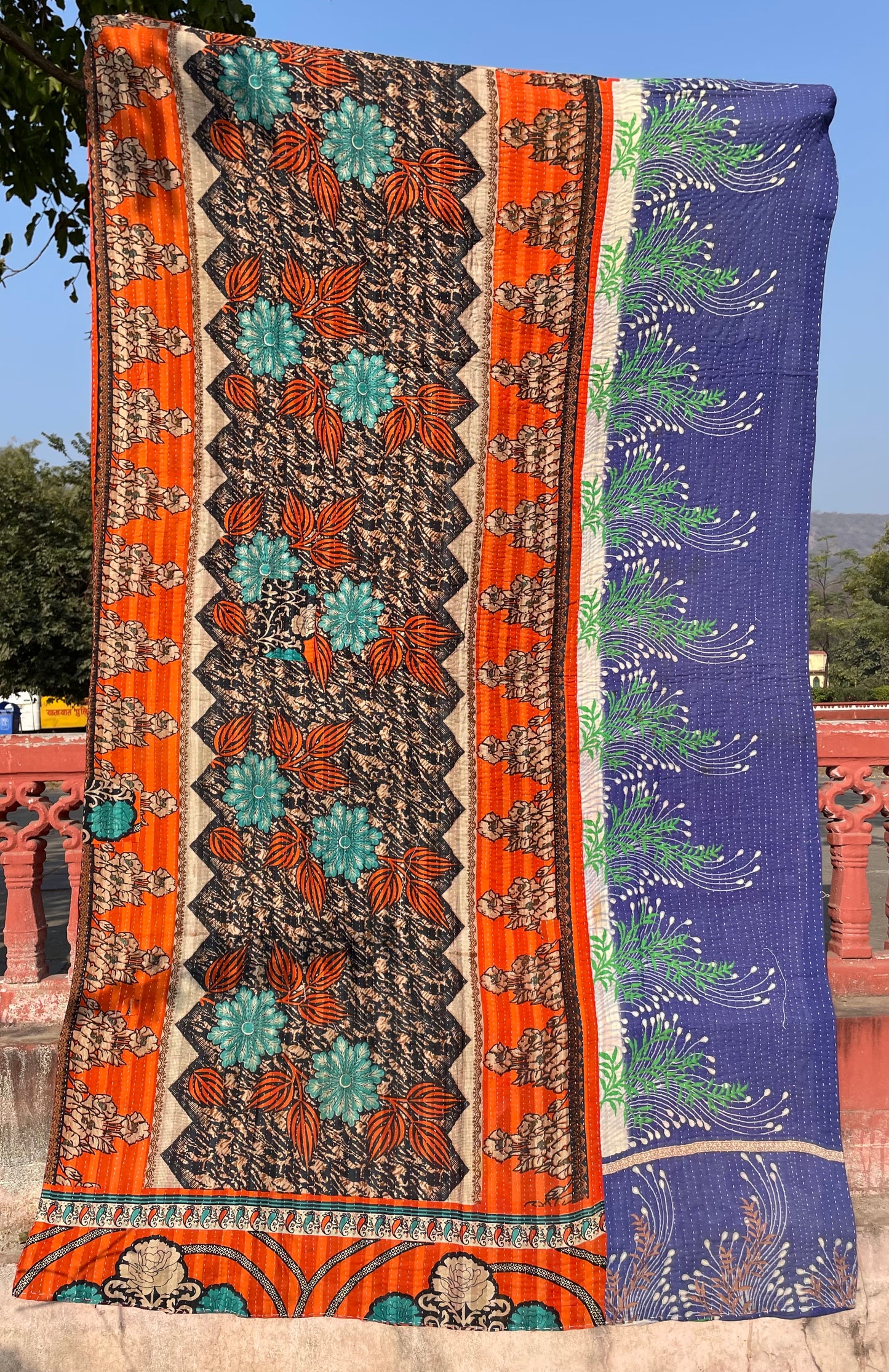 Vintage Kantha Bathrobe