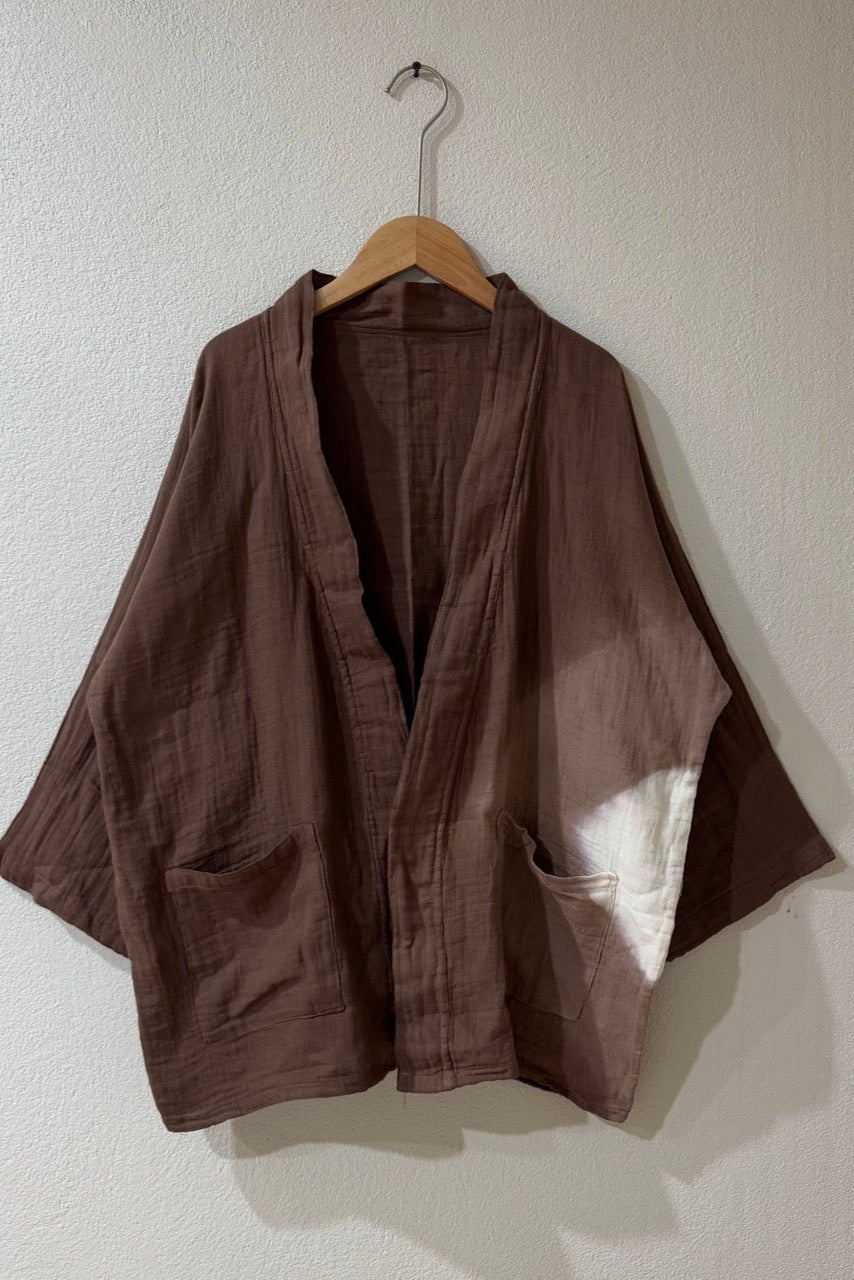 Tie Dye Gauze Kimono