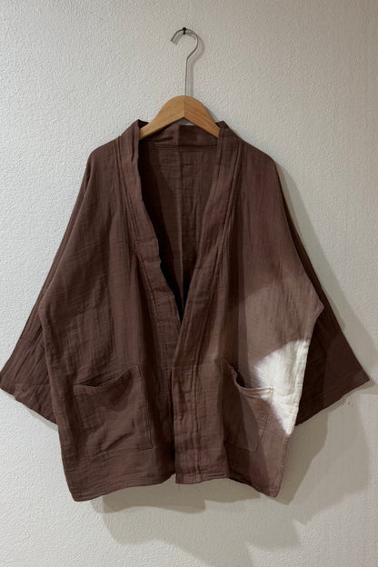 Tie Dye Gauze Kimono