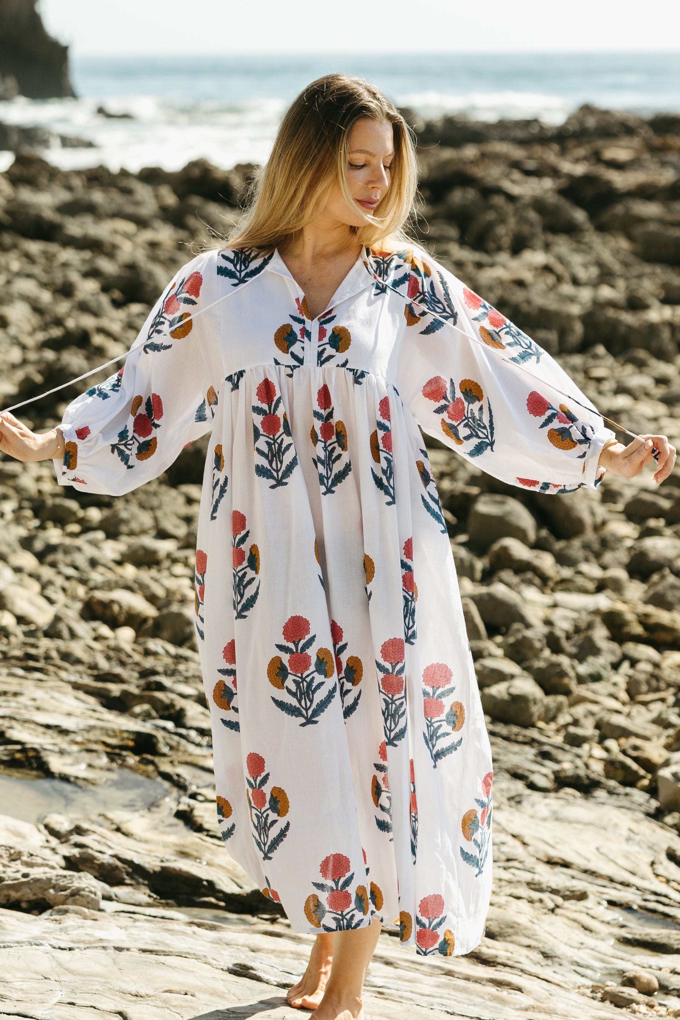 blue life good karma dress BLUE LIFE GOOD KARMA MINI DRESS - MIDNIGHT FLORAL