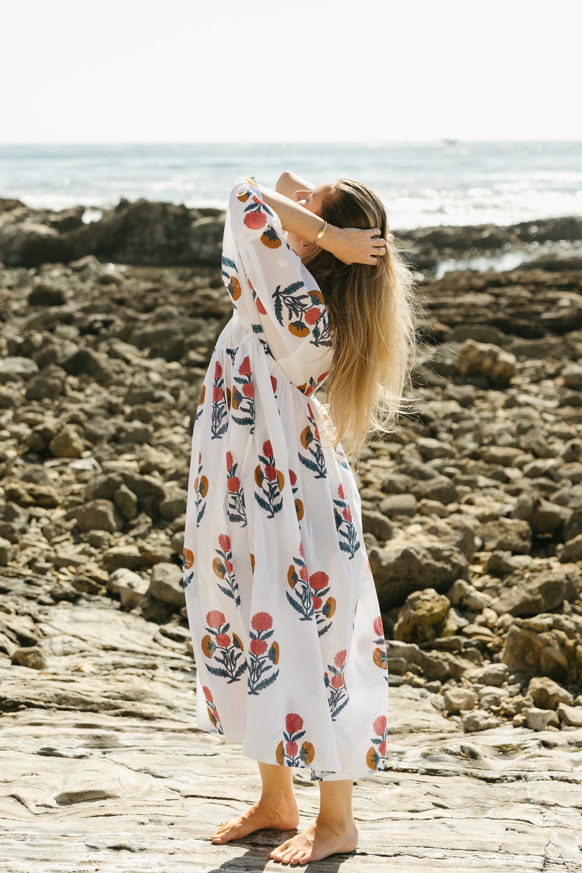 Sweetheart Midi Dress L / Marigold Sweetheart Midi Dress L / Marigold
