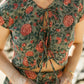 The Sunday Shorts: block-printed cotton shorts — view 2