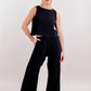 Triple Layer Cotton Gauze Pull-On Pant