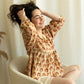 Puff Sleeve Peplum Blouse