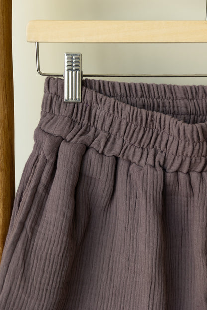 Triple Layer Gauze Pull-On Shorts