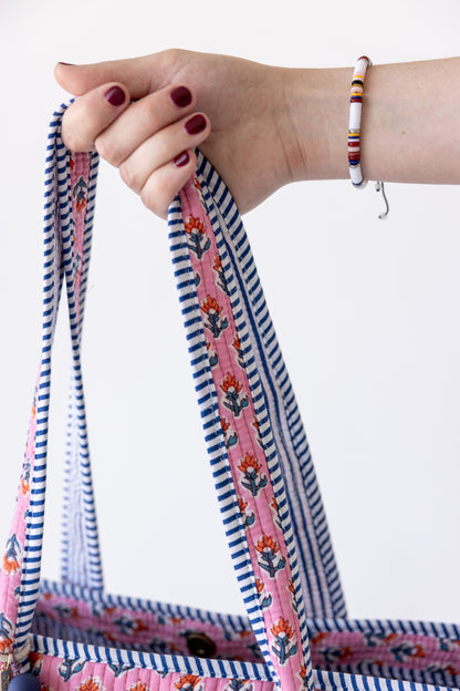 Quilted Tote Bag