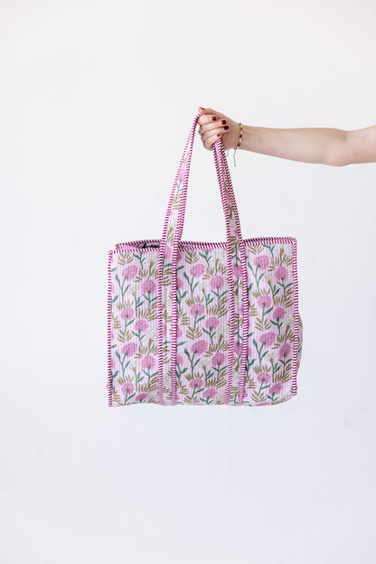 Quilted Tote Bag