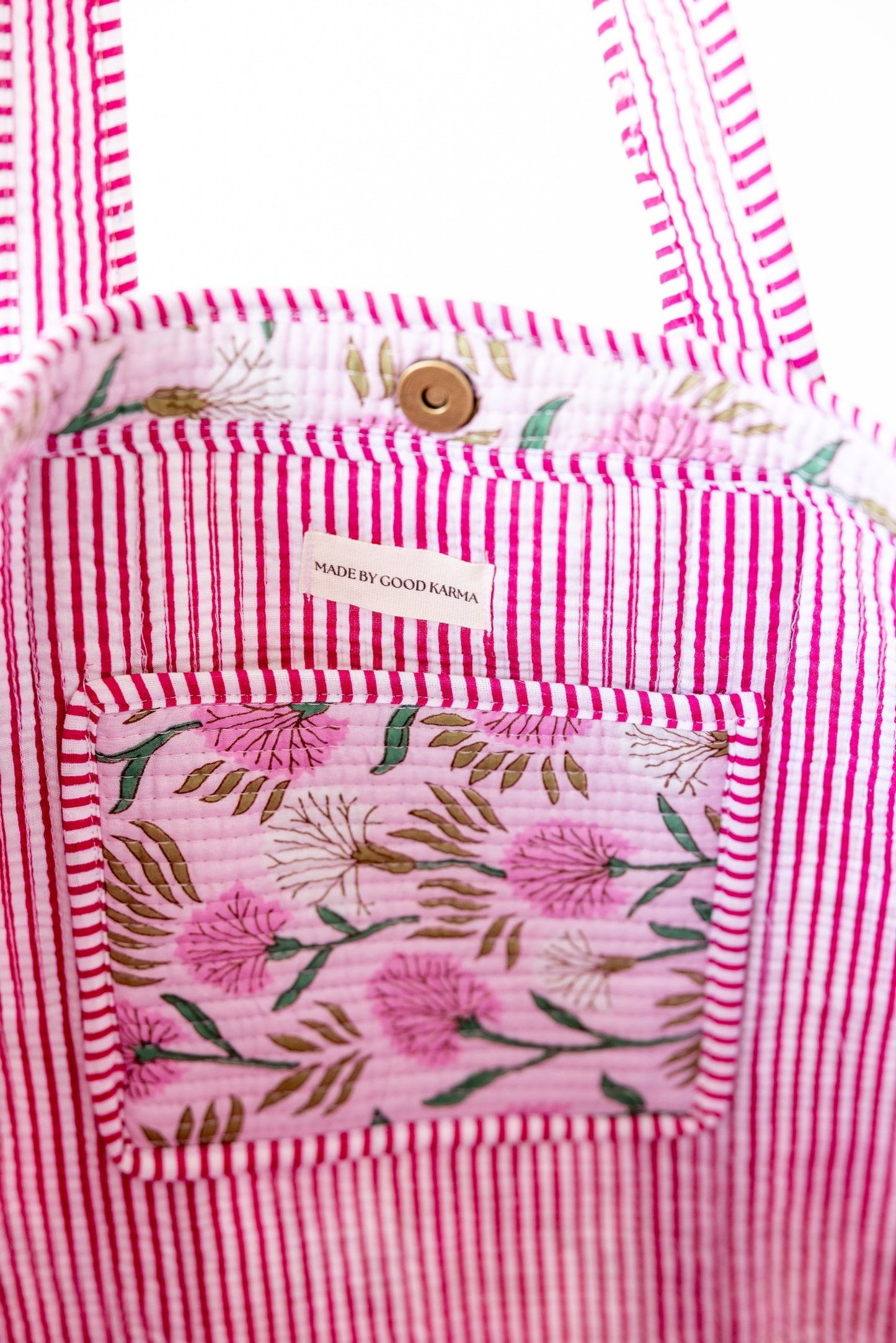 Quilted Tote Bag