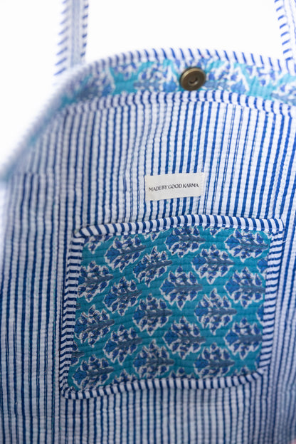 Quilted Tote Bag