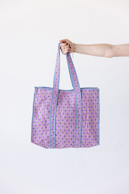 Quilted Tote Bag