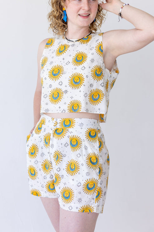 Sweet Escape Shorts in Solar