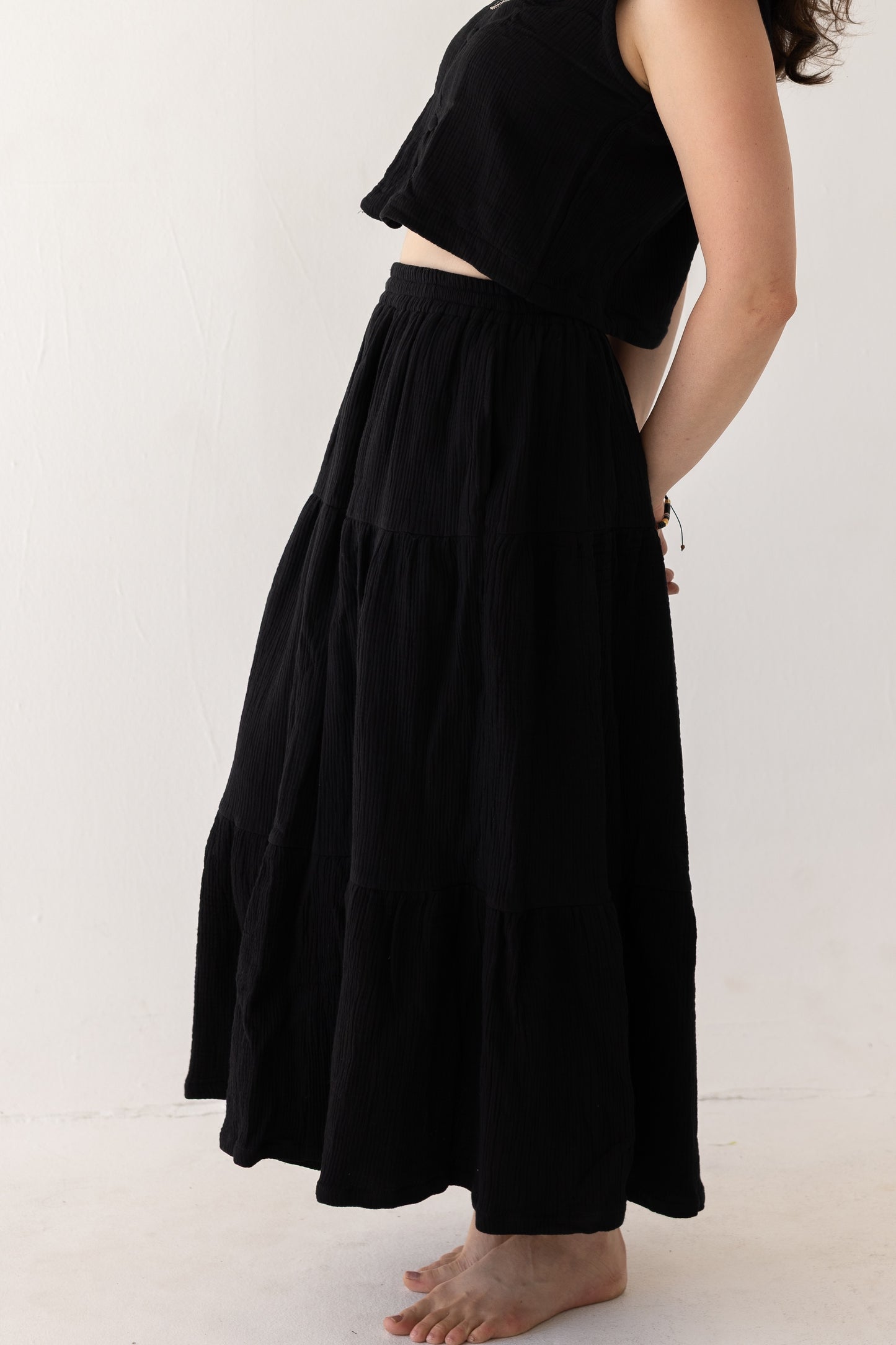 Cotton Dreams Midi Skirt