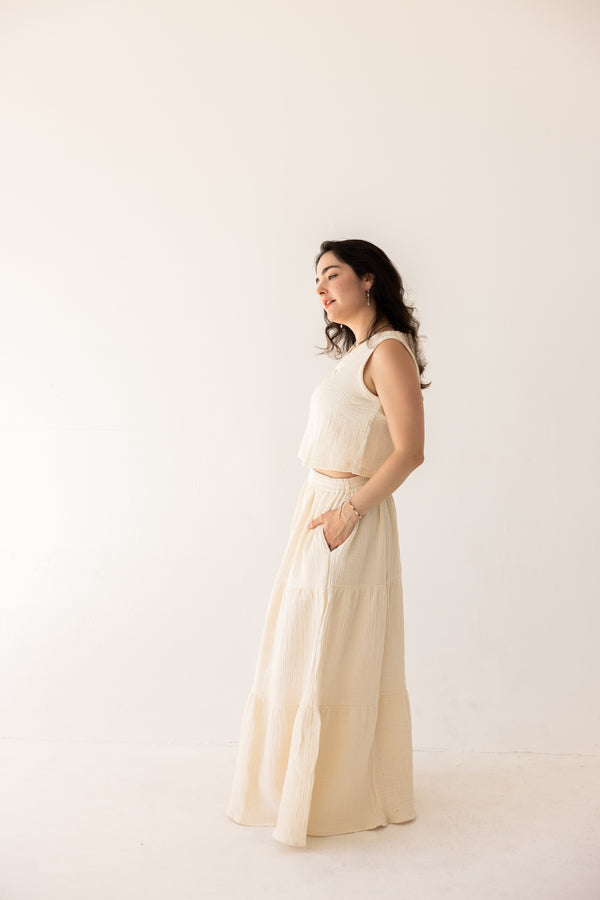 Cotton Dreams Maxi Skirt