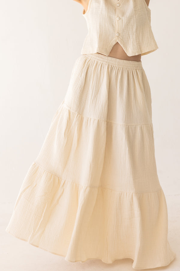 Cotton Dreams Maxi Skirt