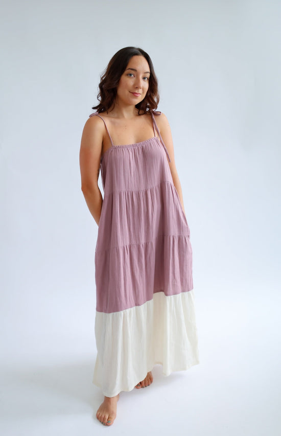 The Pamela - Gauze Tiered Dress