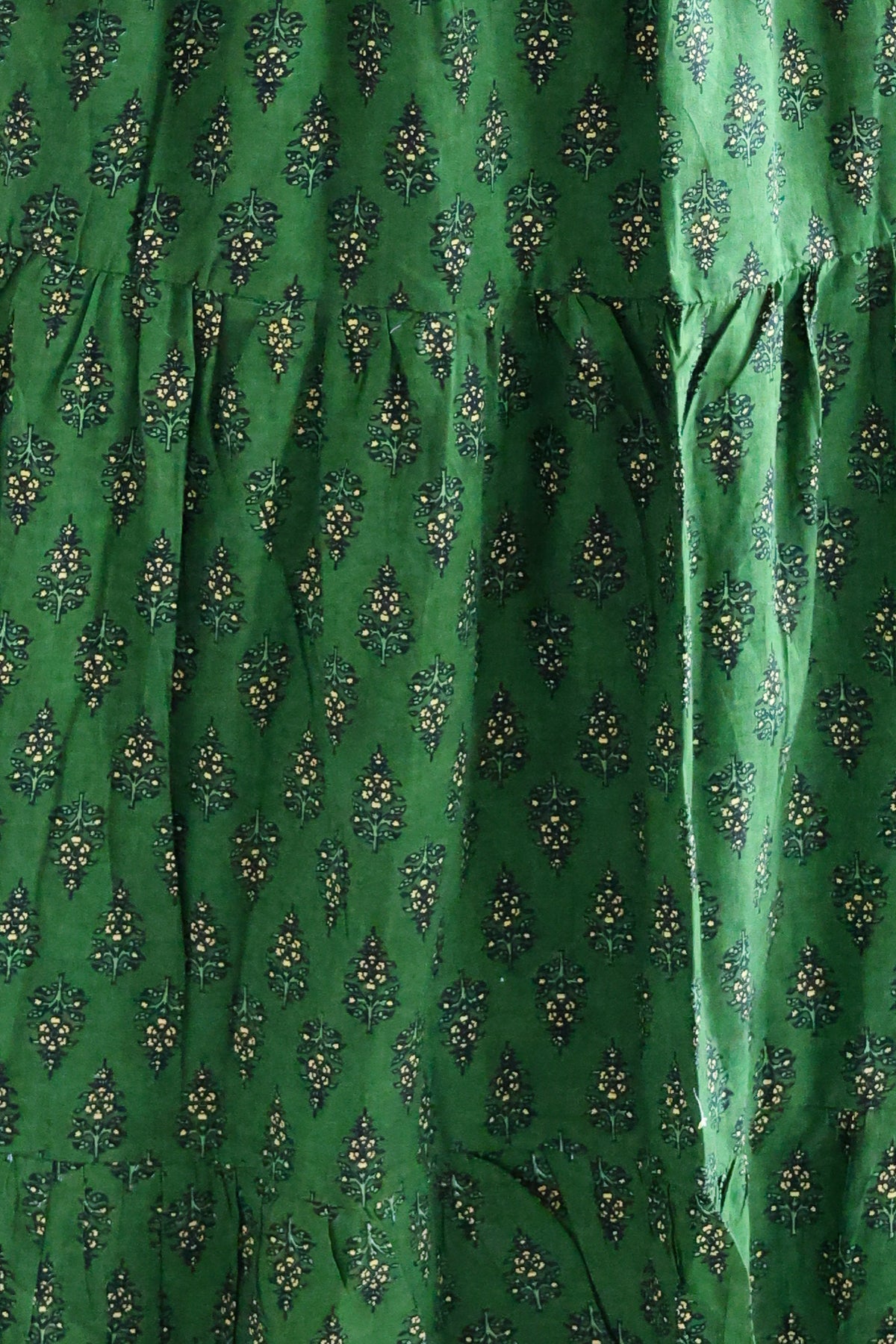 The Haven Block Printed Cotton Skirt